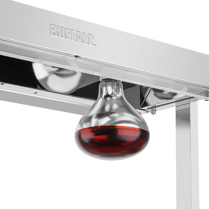 HT760 Buffalo Voedselverwarmer Met Portaal 2X GN 1/1