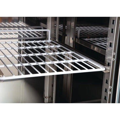 G378 Polar U-serie 3-deurs koelwerkbank 339L
