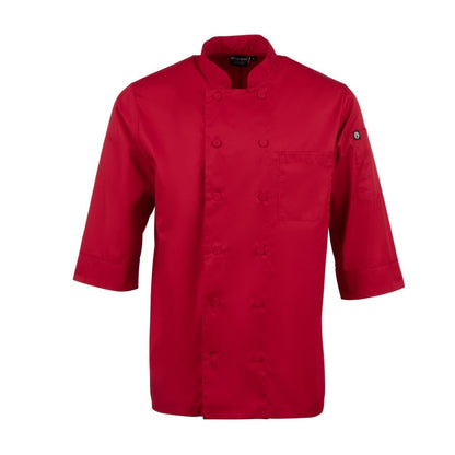 B106-M Chef Works unisex koksbuis rood M