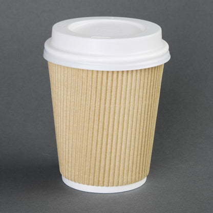 CE264 Fiesta Recyclable deksels voor 34 en 45cl koffiebekers (50 stuks)