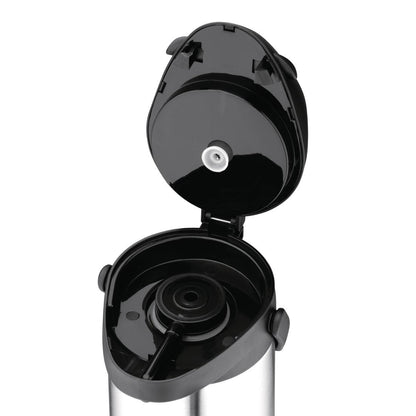 DG141 Nisbets Essentials thermoskan met pomp 1,9Ltr