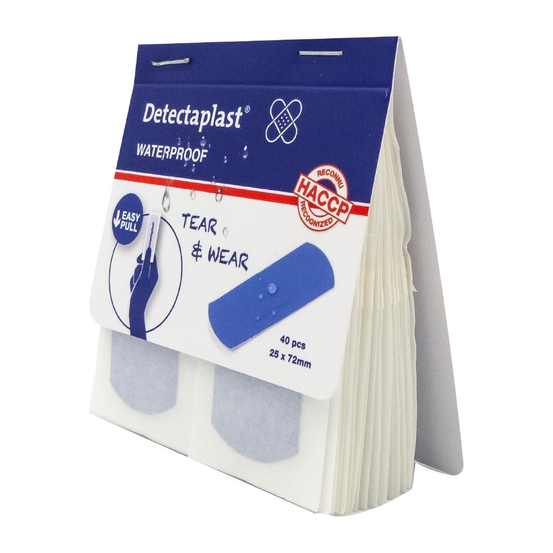 GP593 Detectaplast Waterdichte Pleister 25X72mm - 100 St