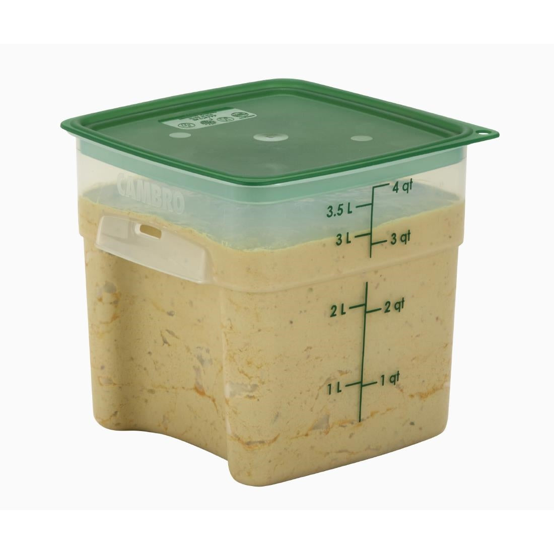 CU144 Cambro FreshPro groen deksel 190 x 190 mm