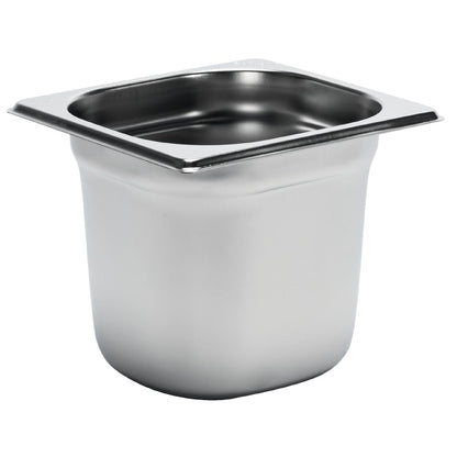 GR704 Gastro M RVS GN 1/6 bak 15cm diep