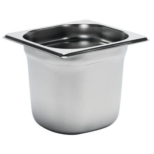 GR704 Gastro M RVS GN 1/6 bak 15cm diep