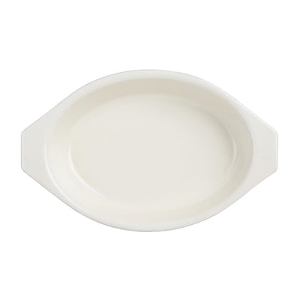 U563 Vogue ovale gratineerschaal zwart 0,65Ltr