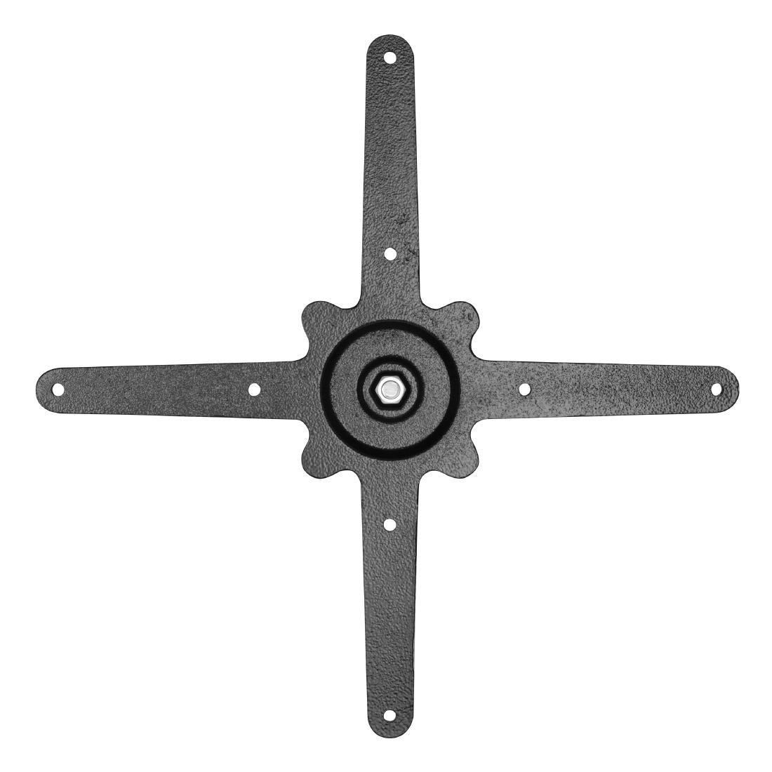 FU548 Bolero Zwart Gietijzeren Tafelbasis 720x420x600mm
