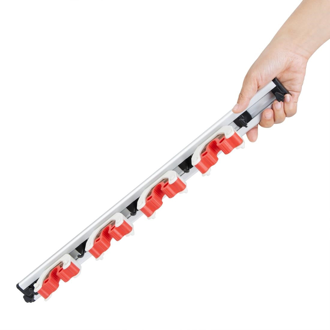 JB539 Jantex wandhouder voor stelen (4 klemmen)