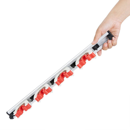 JB539 Jantex wandhouder voor stelen (4 klemmen)