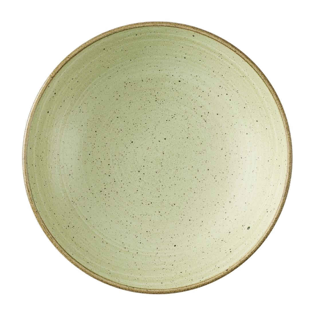 HX043 Churchill Stonecast Raw Green Coupe Schalen 184mm (12 stuks)