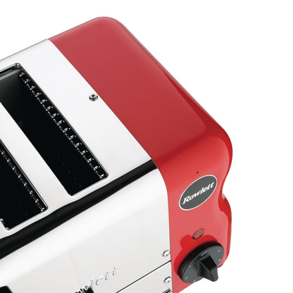 CH180 Rowlett Esprit broodrooster 2 sleuven rood
