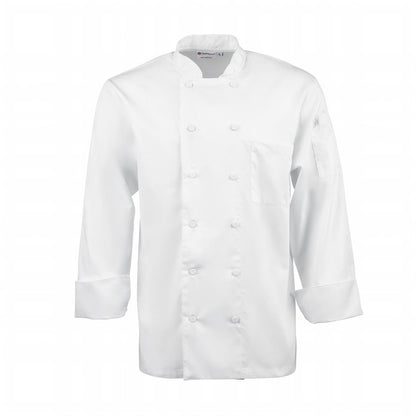 B649-XL Chef Works Calgary Cool Vent unisex koksbuis wit XL
