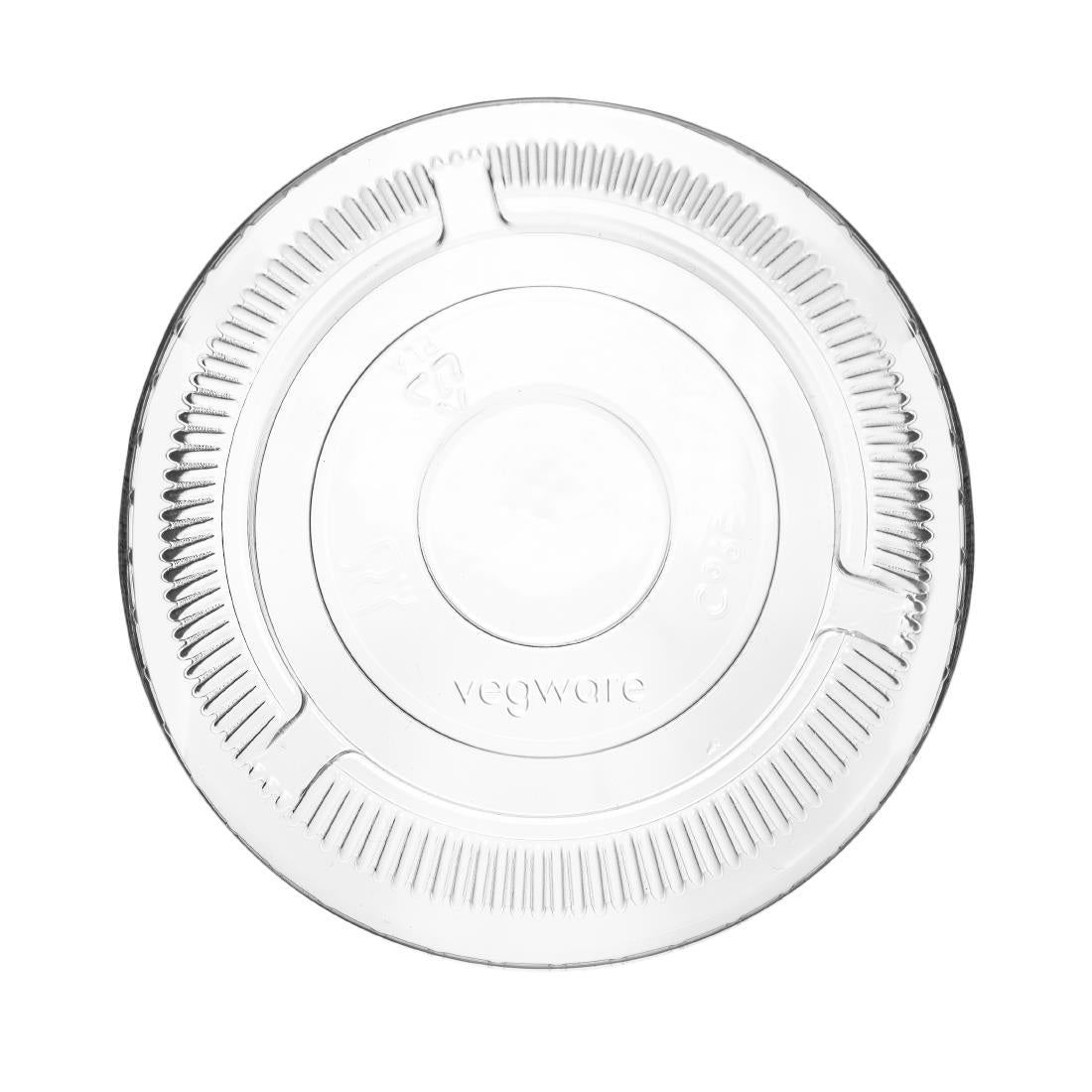 CH384 Vegware deksels voor 96 serie composteerbare frisdrankbekers (1000 stuks)