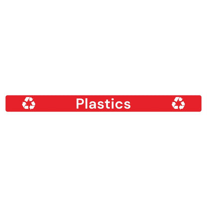 JB493 Jantex Slim Bin Label - Plastic
