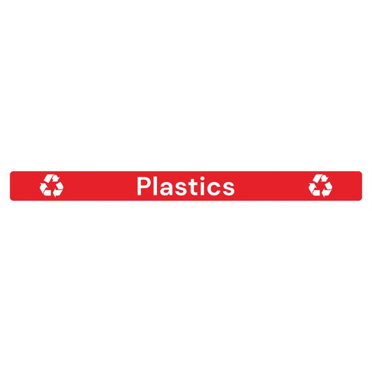 JB493 Jantex Slim Bin Label - Plastic
