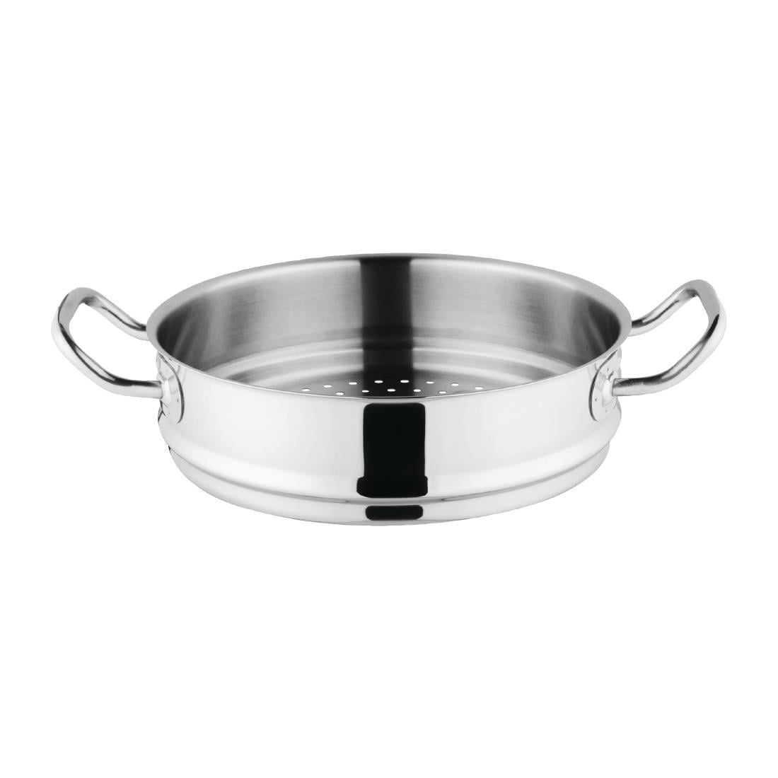 SA616 Vogue 3-delige set met steelpan en stomers