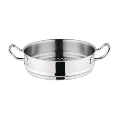 SA616 Vogue 3-delige set met steelpan en stomers