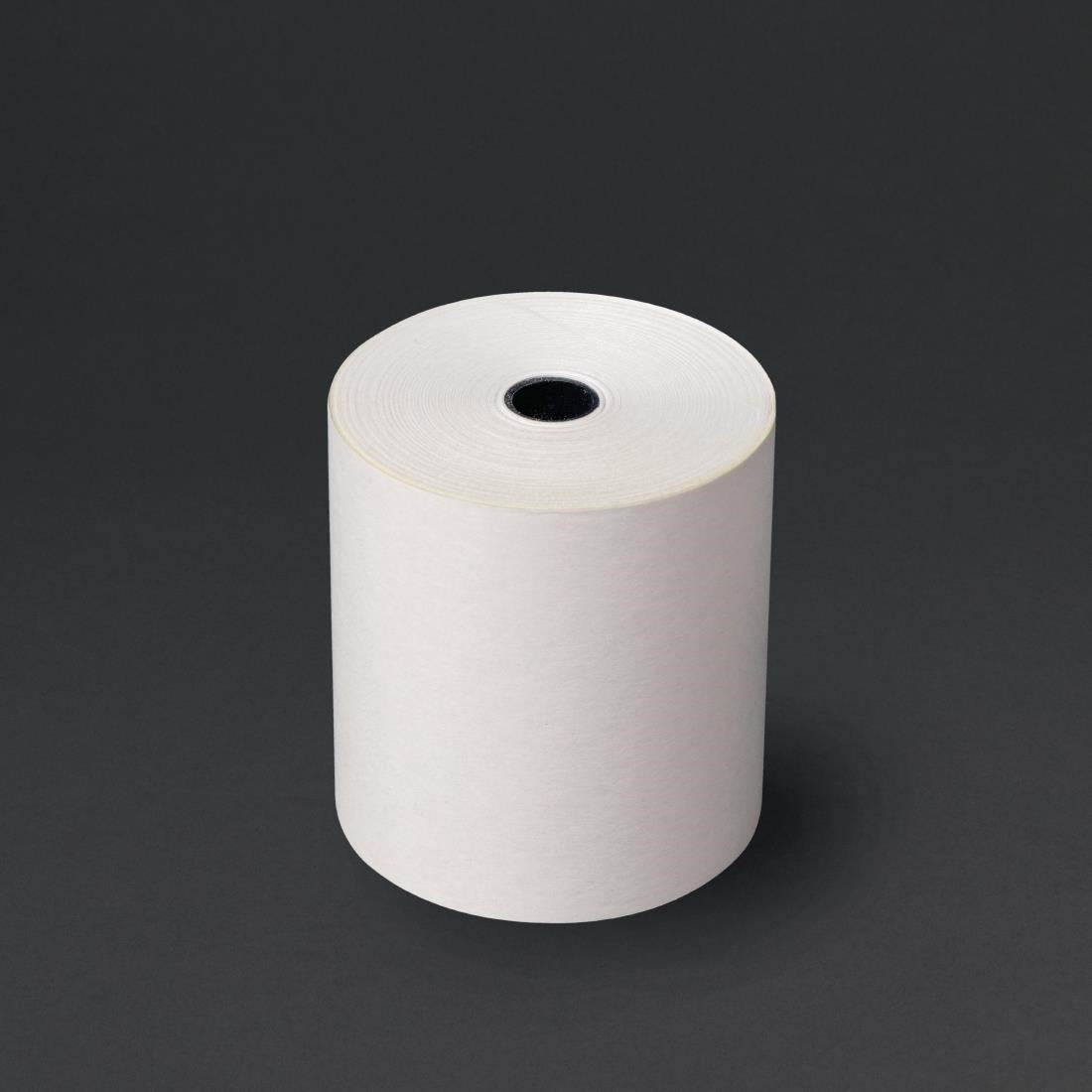 DK596 Olympia Printerrol 2-Laags Wit/Geel 76 x 70mm (20 stuks)