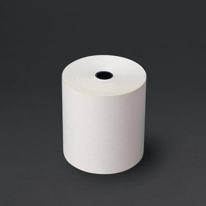 DK596 Olympia Printerrol 2-Laags Wit/Geel 76 x 70mm (20 stuks)