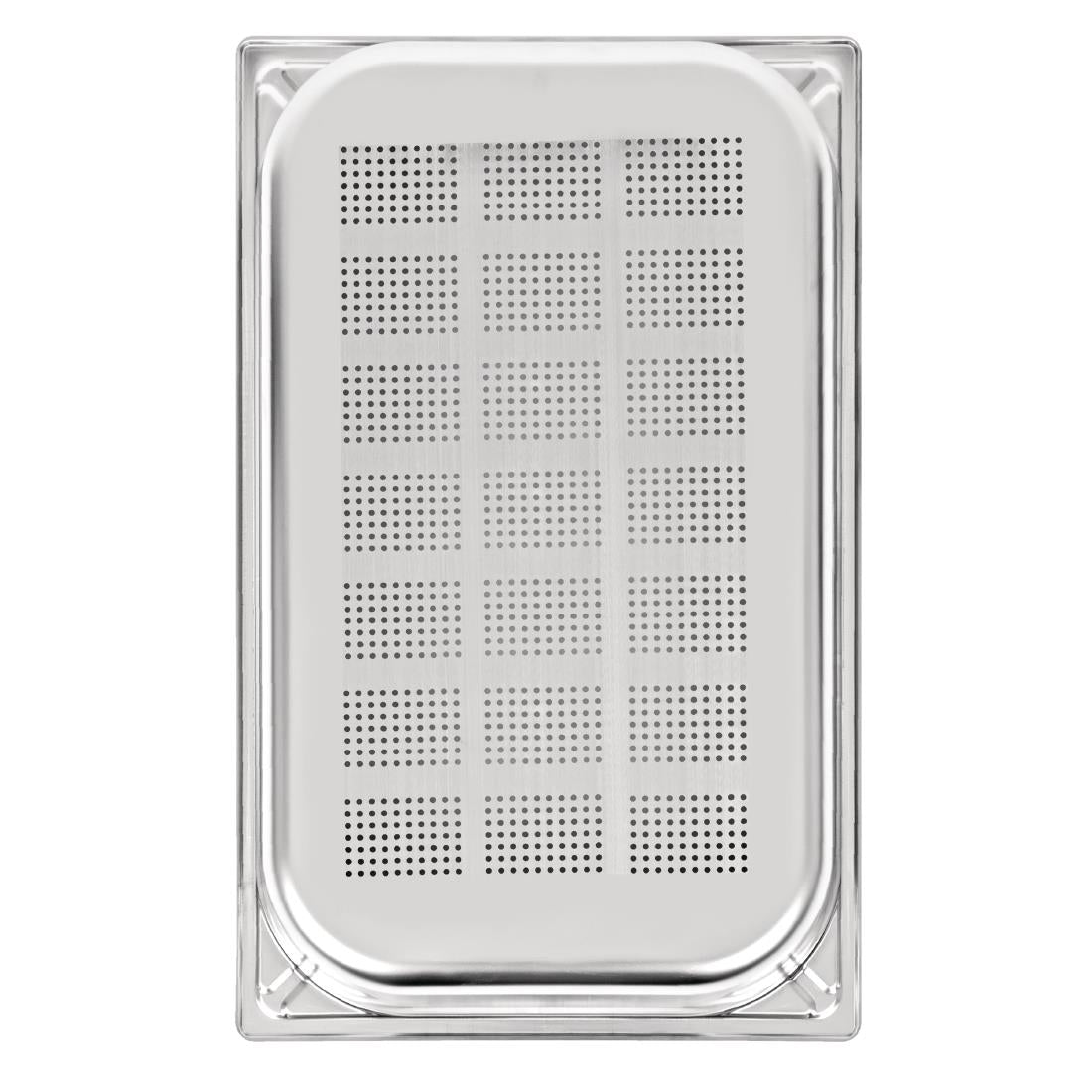 DW461 Vogue RVS geperforeerde GN 1/1 bak 65mm