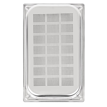 DW461 Vogue RVS geperforeerde GN 1/1 bak 65mm