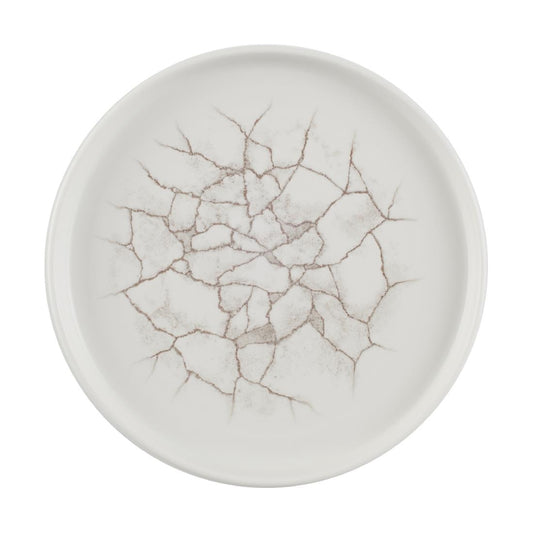 CX676 Churchill Studio Prints Kintsugi Agate Grey Borden 220mm (6 stuks)