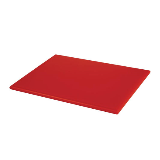 HC866 Hygiplas HDPE snijplank rood 300x225x12mm