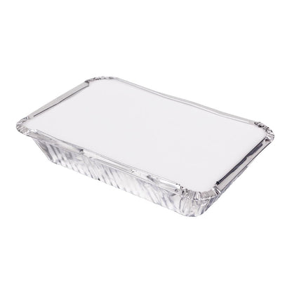 DP261 Fiesta Recyclebare Papieren Deksels Voor Foliecontainers Van 725ml (500 Stuks)