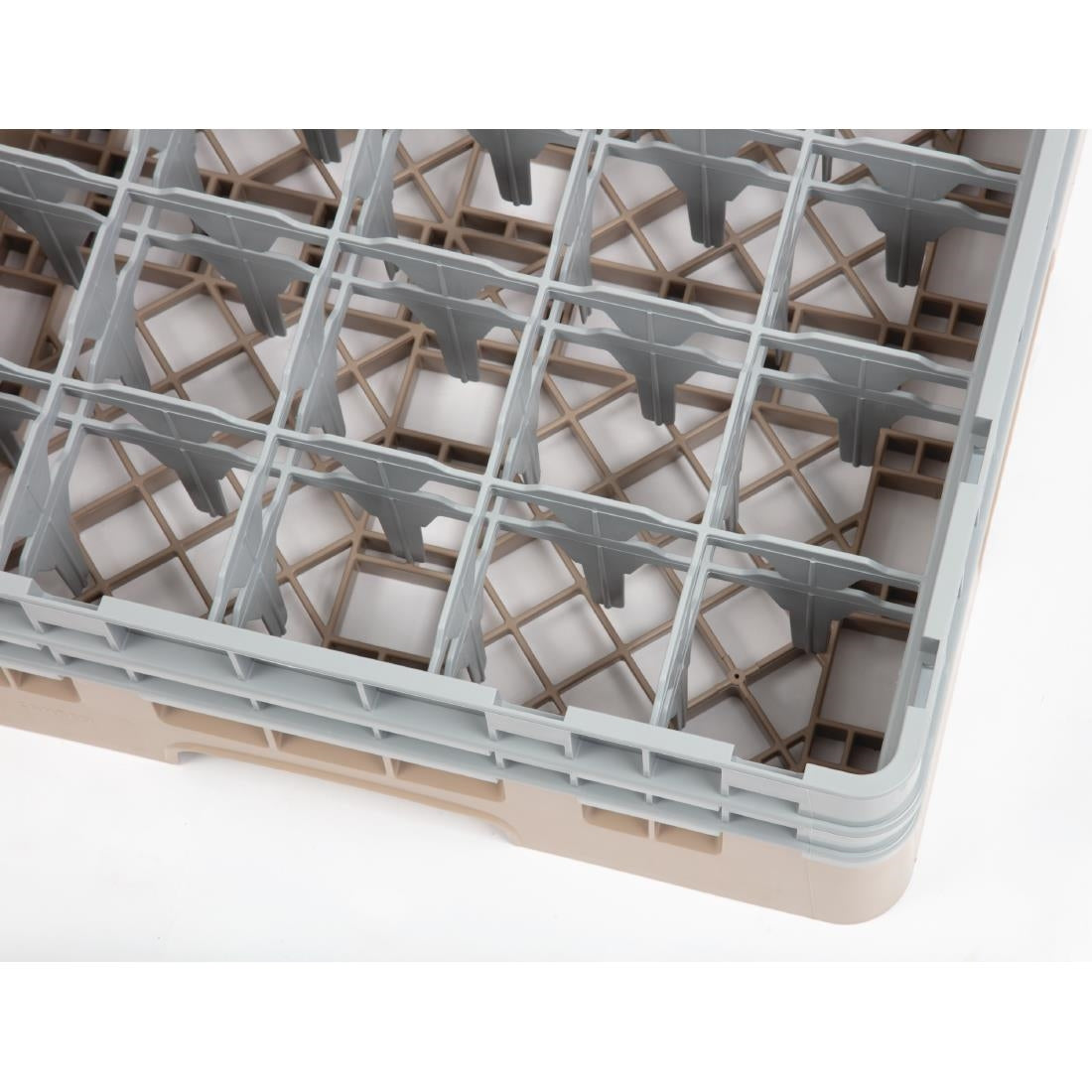 DW555 Cambro Camrack vaatwaskorf met 25 compartimenten max. glashoogte 13,3cm