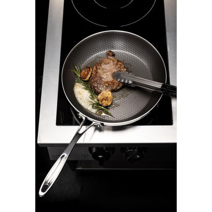 GP187 Vogue Tri-Shield Roestvrijstalen Koekenpan met Clad Coating, 20 cm