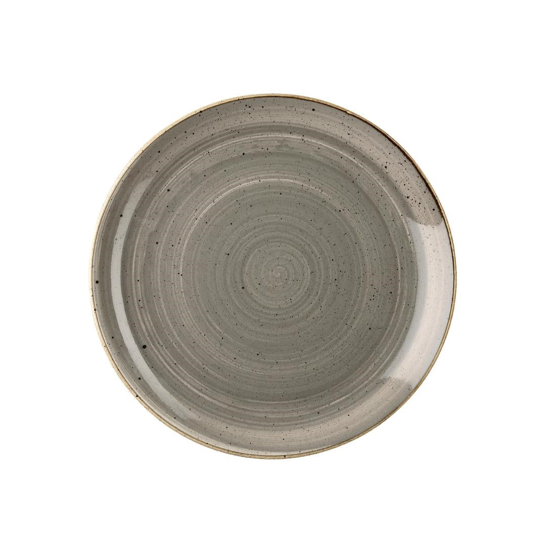 CY965 Churchill Stonecast Grey Evolve Coupe Bord 28.8cm (12 stuks)
