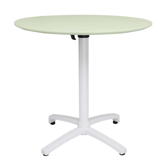 FT623 Bolero Opvouwbare Propyleen Tafel 800mm Mint Groen