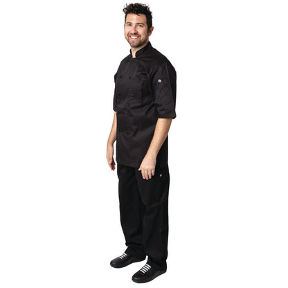 B054-XL Chef Works Montreal Cool Vent koksbuis zwart XL
