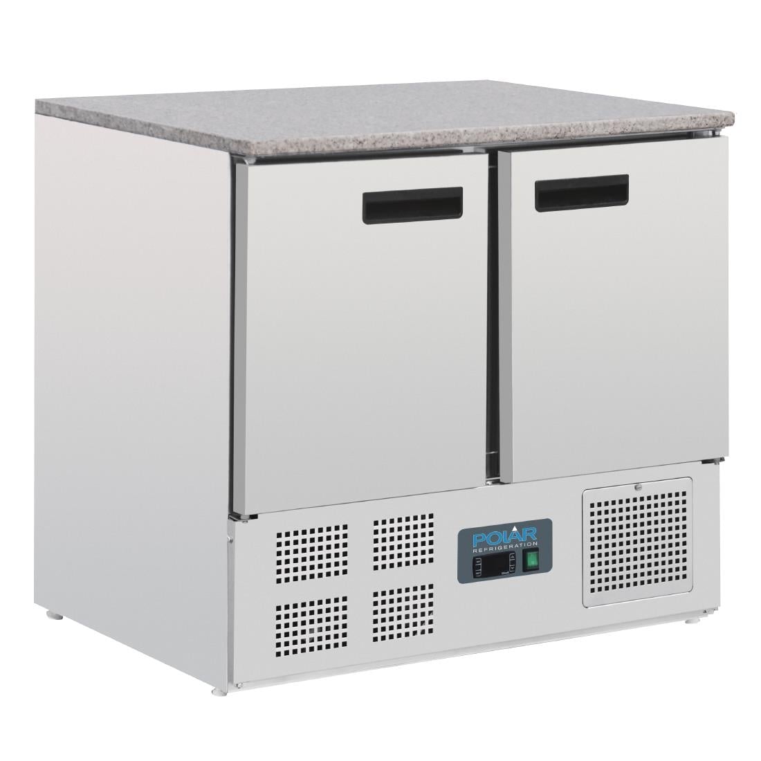 CL108 Polar G-serie koelwerkbank met marmeren werkblad 240Ltr