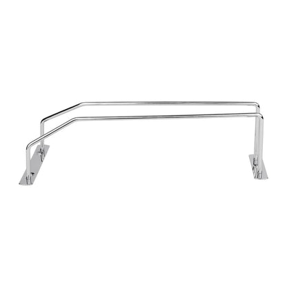 FD986 Olympia glazenrek chroom 25,5cm