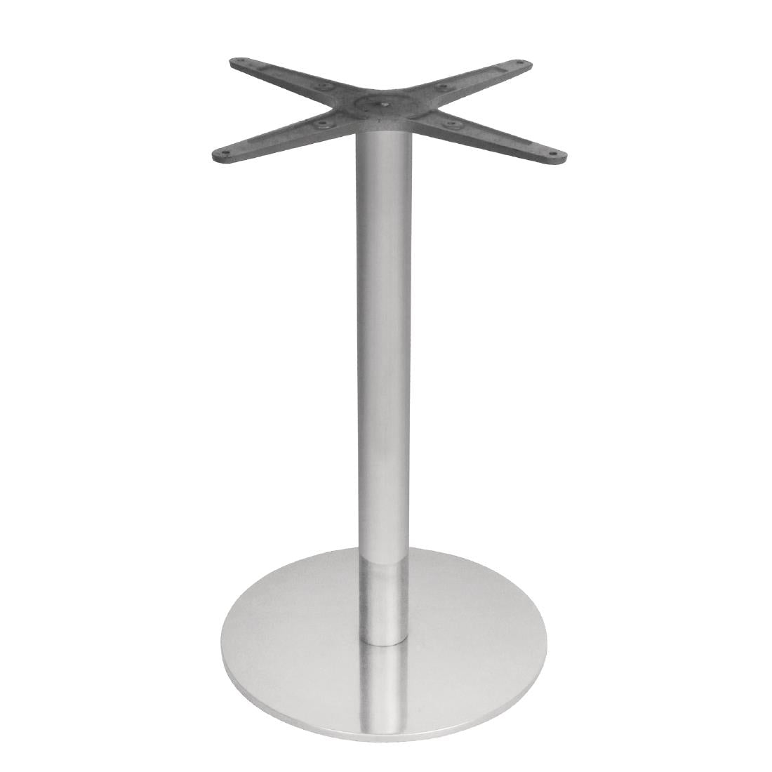 GK992 Bolero ronde RVS tafelpoot
