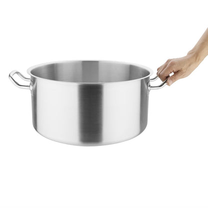 T088 Vogue RVS inductie kookpan 36cm 18,5Ltr