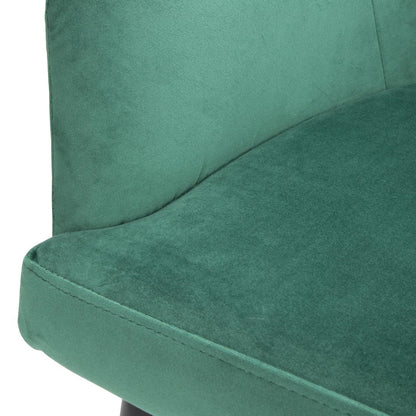 FX070 Bolero Lia Velvet stoelen donkergroen (2 stuks)
