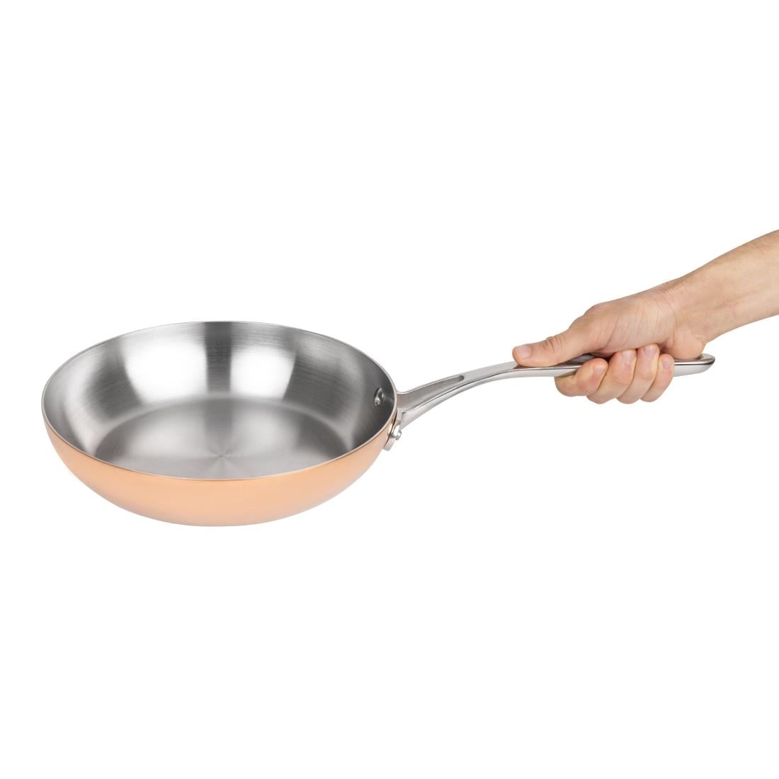 CM679 Vogue Triwall koperen inductie koekenpan 24cm
