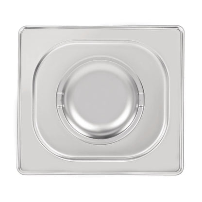 DW459 Vogue deksel voor RVS GN 1/6 bak