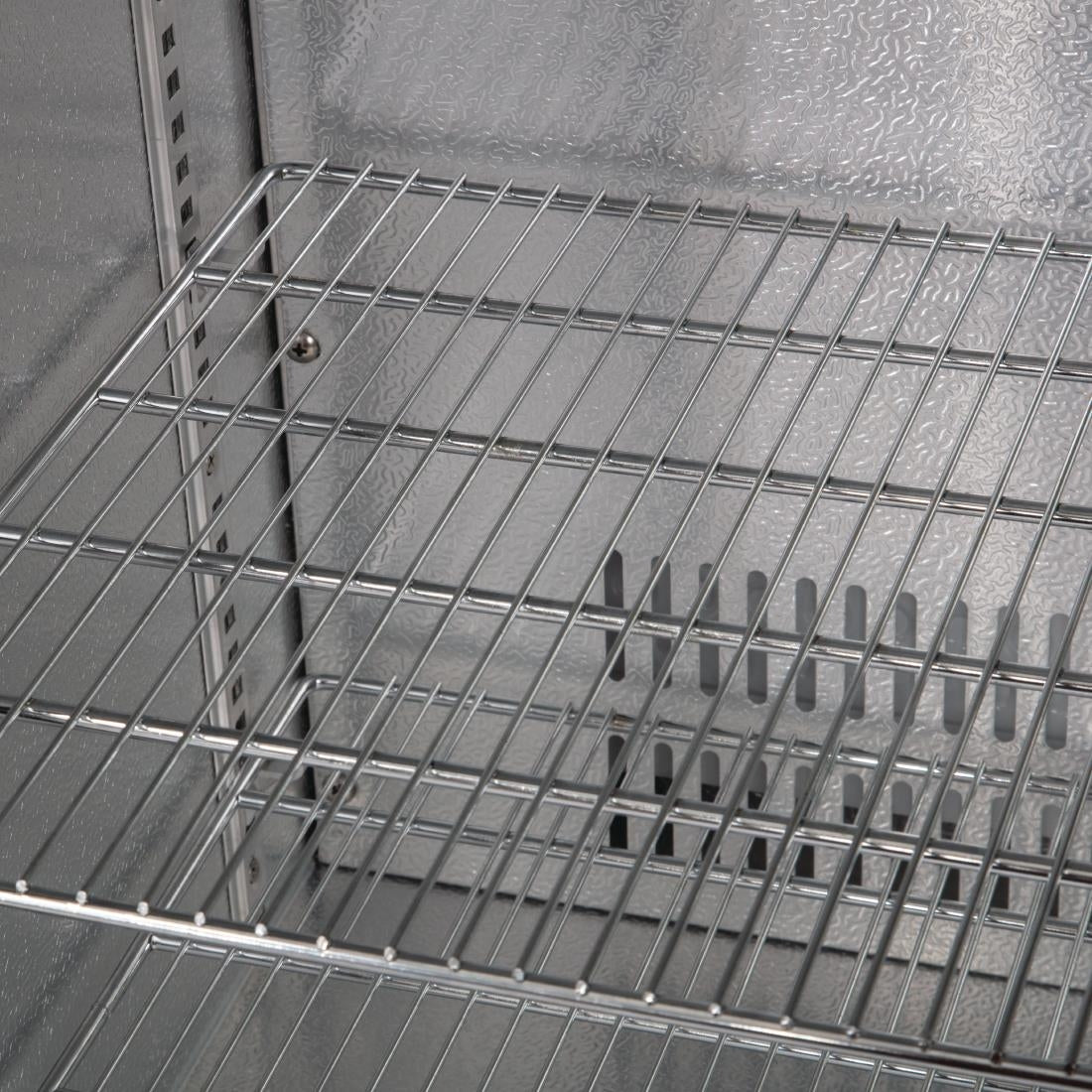 GL012 Polar G-serie 2-deurs barkoeling met klapdeuren zwart 198L