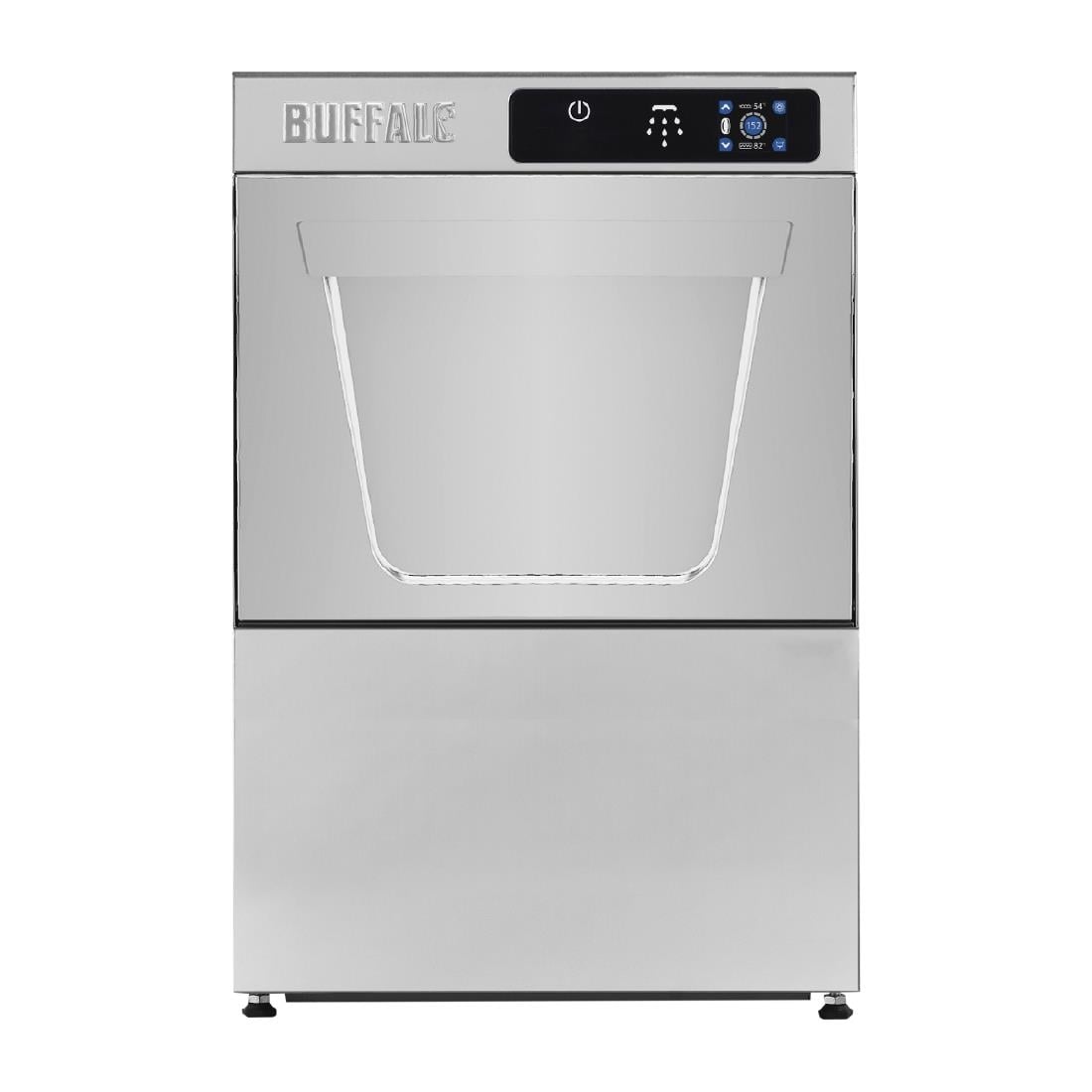 HC516 Buffalo Digitale Aanrecht Vaatwasser Glas 350mm Mand 3.3Kw