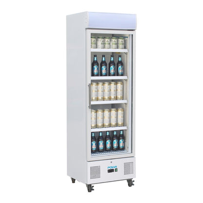 DM076 Polar G-serie display koeling 336L wit