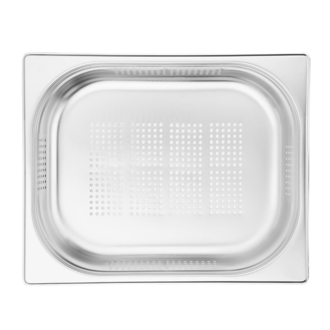 K844 Vogue geperforeerde RVS GN 1/2 bak 65mm