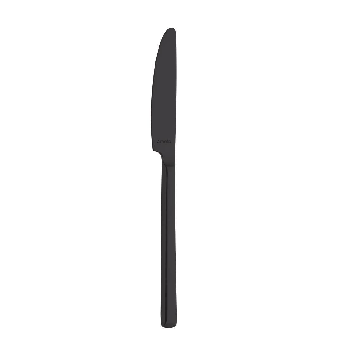 DX693 Amefa Metropole Dessertmes Zwart (12 Stuks)