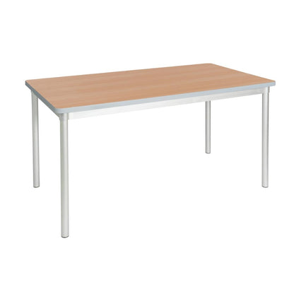 GE966 Gopak Enviro rechthoekige indoor eettafel berkeneffect 1400mm