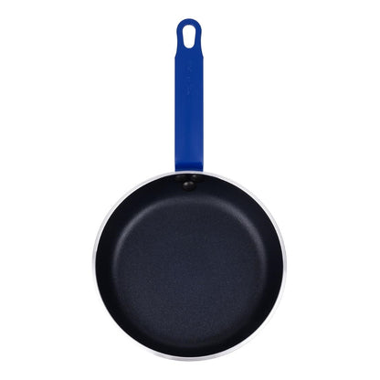 HT970 Hygiplas Aluminium Antikleef Teflon Platinum Plus Koekenpan met Blauwe Handgreep 19cm