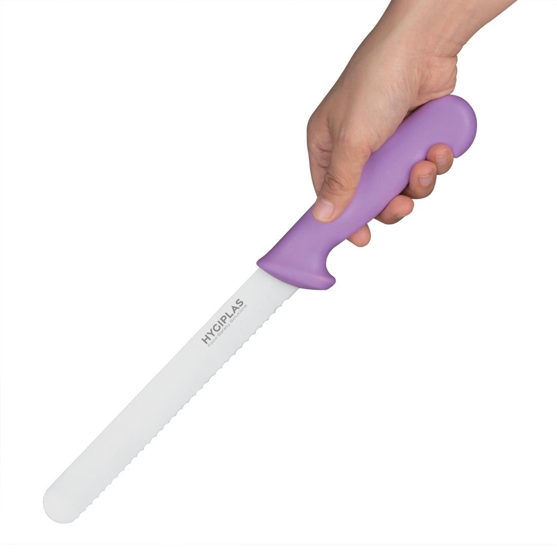 FP731 Hygiplas broodmes 21,6cm paars