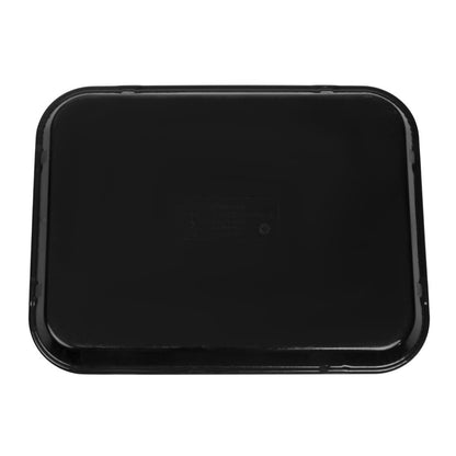 DS516 Cambro epictread glasvezel rechthoekig antislip dienblad zwart 350mm