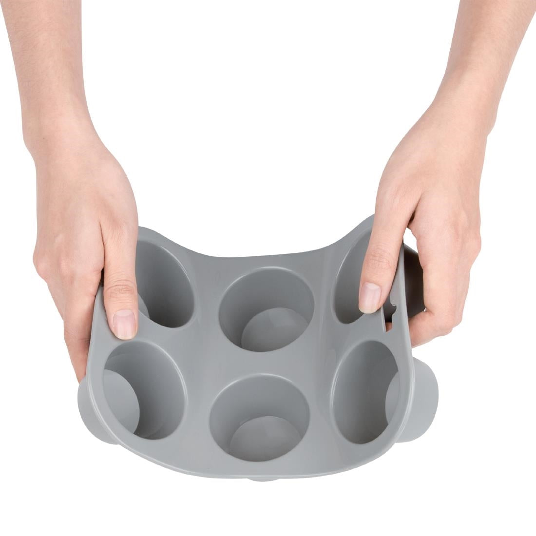 DA520 Vogue flexibele silicone muffinvorm 6 cups